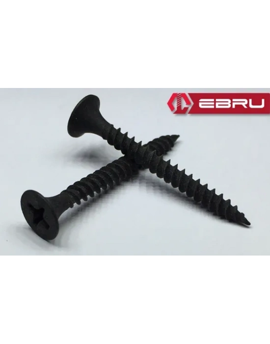 Ebru Sık Dişli Alçıpan Vidası - 3,5x45 - 100 Adet