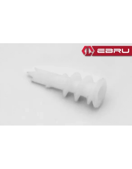 Ebru Vidalı Plastik Turbolet Dübeli - 500 Adet