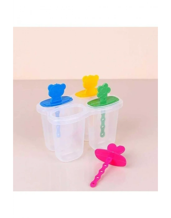 Eğlenceli 4lü Dondurma Kabı