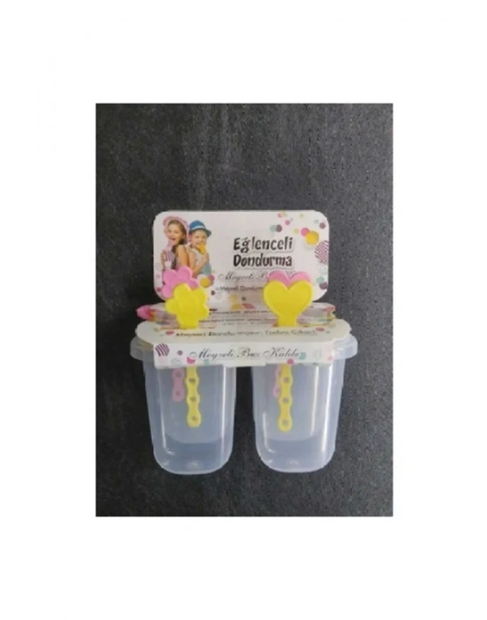 Eğlenceli 4lü Dondurma Kabı
