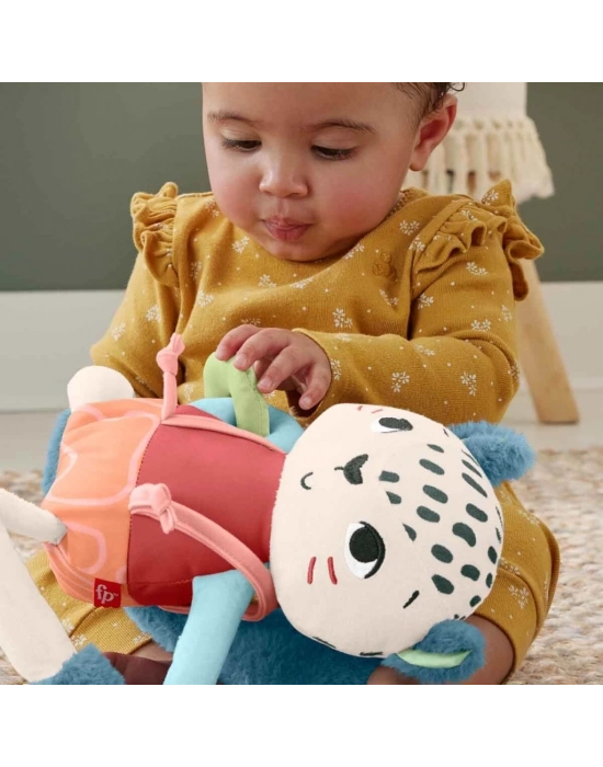 Eğlenceli Dostum Kar Leoparı Peluş HKD64