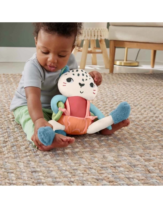 Eğlenceli Dostum Kar Leoparı Peluş HKD64