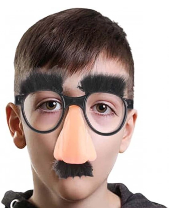 Eğlenceli Kılık Değiştirme Kaş Bıyık Mizah Gözlüğü 9x13 cm