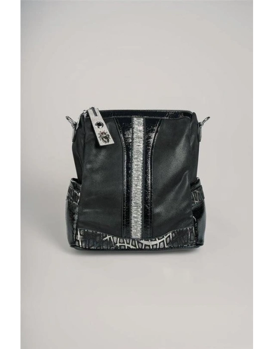 Ejya Siyah Cilt Kol Ve Omuz Çantası