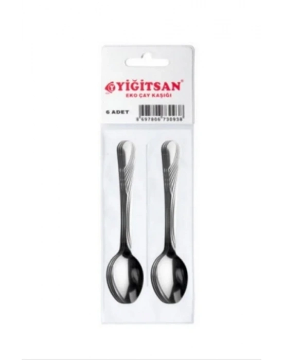Eko 6lı Kare Çay Kaşığı Royaleks-69034