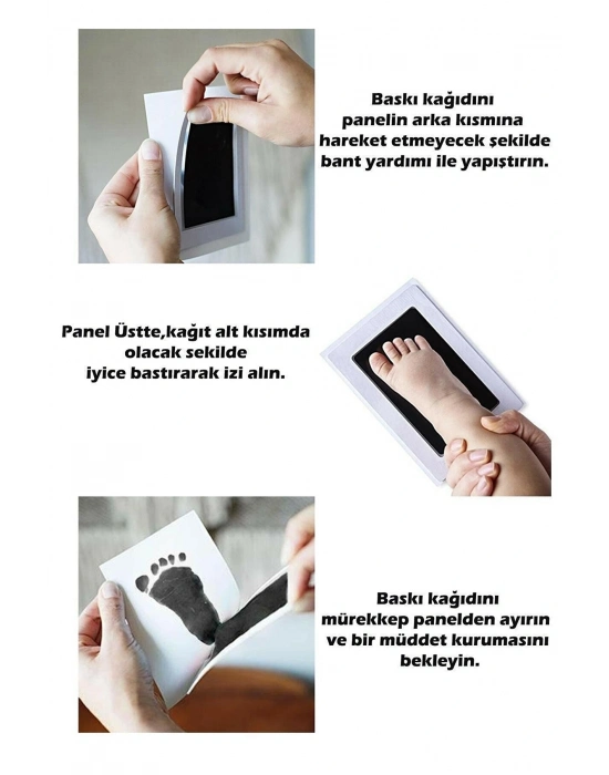 El Ayak İzi Kalıbı Seti