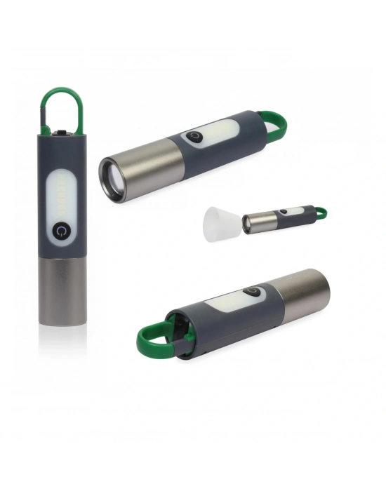 El Feneri Kamp Lambası 750 Lümen Şarjlı Type-c