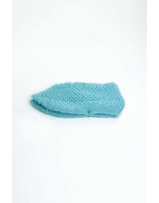 El Örgüsü Kışlık Şık Kadın Yün Patik D6