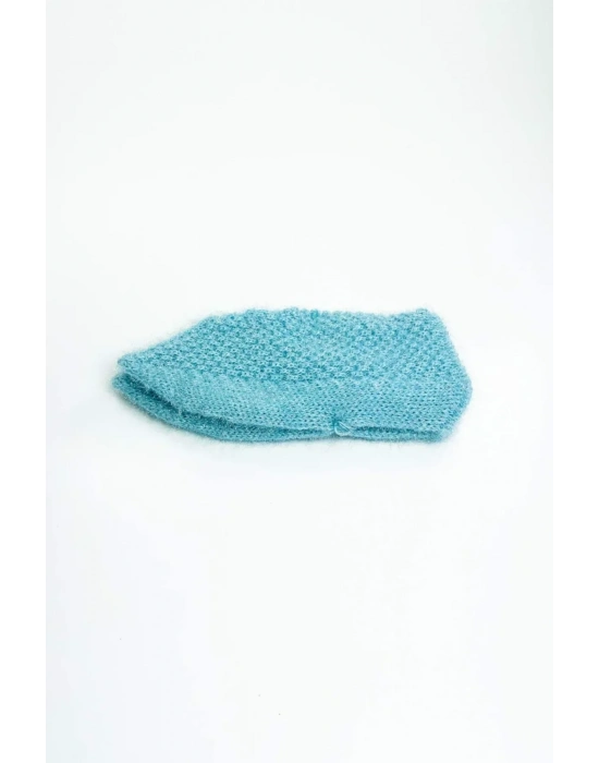 El Örgüsü Kışlık Şık Kadın Yün Patik D6