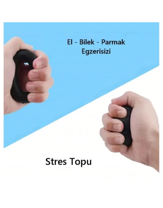 El Ve Parmak Güçlendirici Egzersiz Seti
