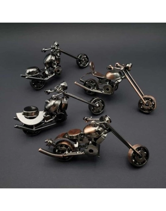 El Yapimi Dekoratif Metal Motor
