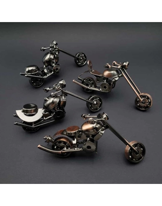 El Yapimi Dekoratif Metal Motor
