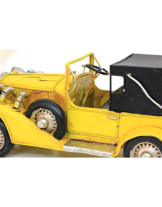 El Yapımı Klasik Araba Maketi