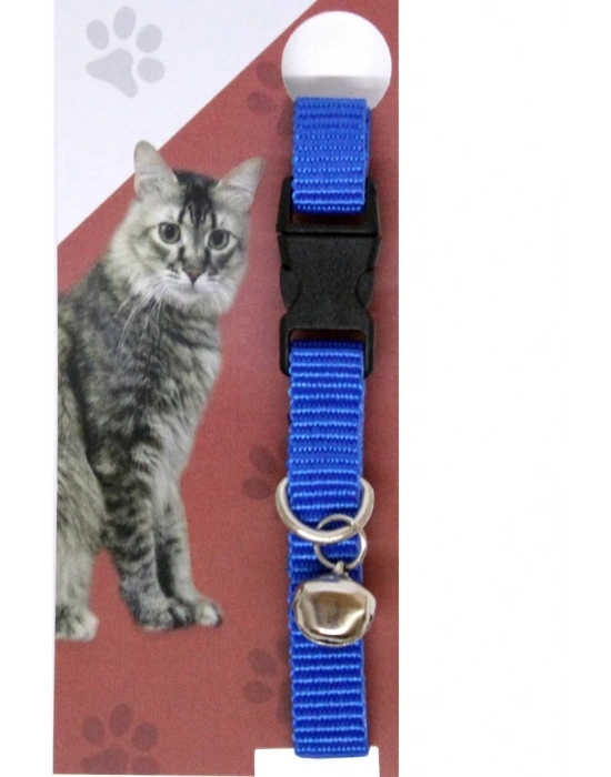 Elastik Ayarlanabilir Çıngıraklı Kedi Tasması