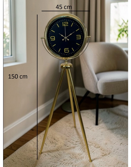 Elegance Tripod Gold Ayaklı Saat