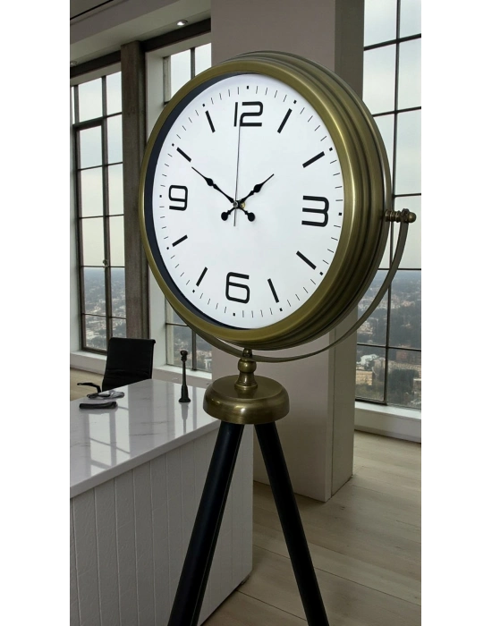 ® Elegant Vintage Tripod Ayaklı Saat