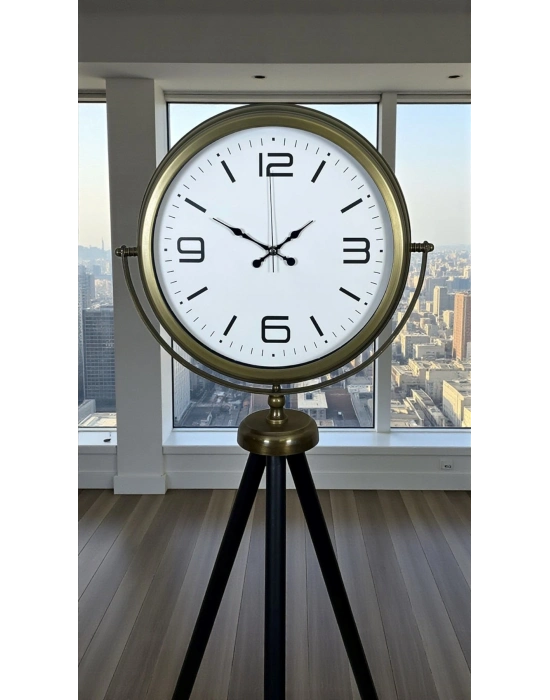 ® Elegant Vintage Tripod Ayaklı Saat