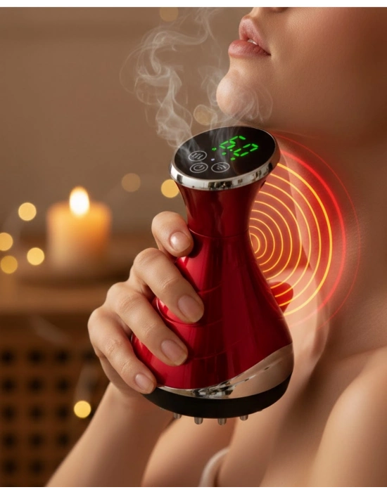 ® Elektrikli Kupa Masaj Aleti Ayarlanabilir Vakum ve Isıtma Fonksiyonlu