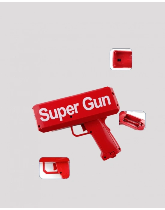 Elektrikli Money Gun Oyuncak Parti Tabancası