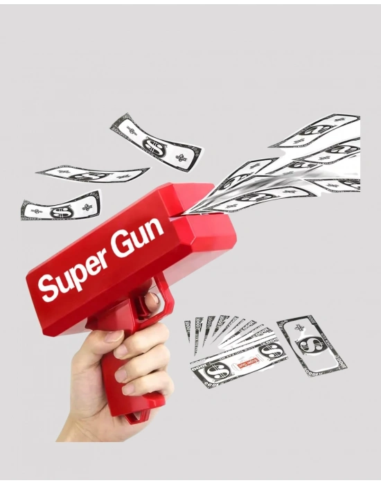 Elektrikli Money Gun Oyuncak Parti Tabancası