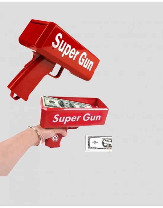 Elektrikli Money Gun Oyuncak Parti Tabancası