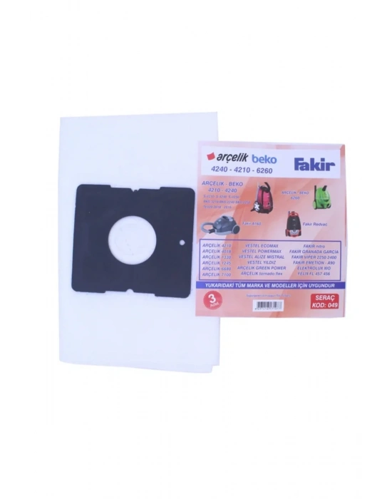 Elektrikli Süpürge Torbası 4240-6260 3lü Royaleks-68790