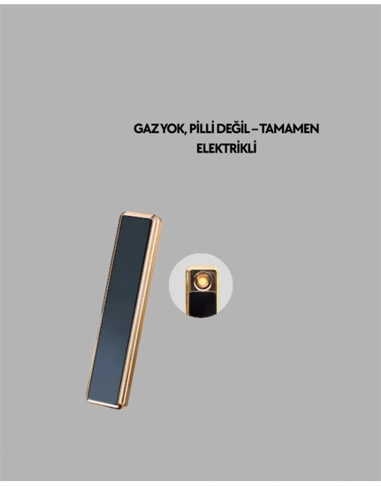 ® Elektronik Çakmak – Lüks Tasarım, Rüzgarda Sönmez