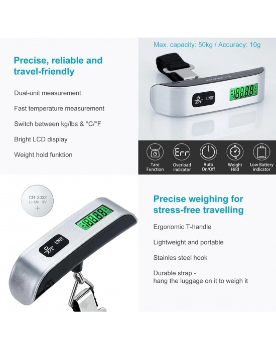 Elektronik El Bagaj - Valiz Tartısı , Bavul Kantarı