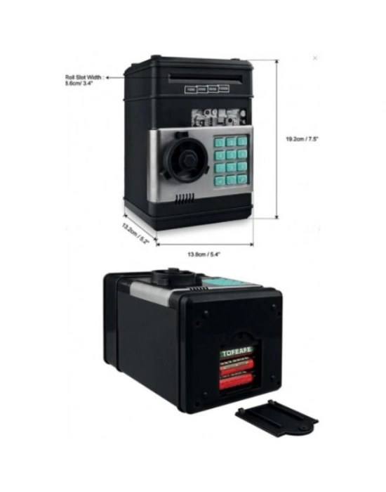 Elektronik Şifreli Kasa Otomatik ATM Kumbara