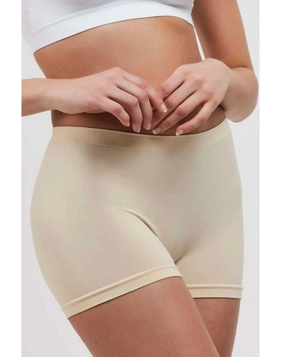 Elite Life Dikişsiz Kadın Boxer Ten Şort 830