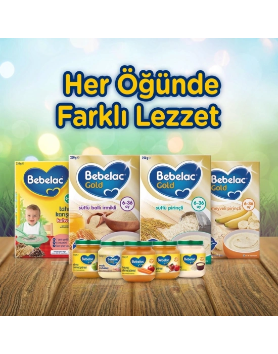 Elma Şeftali Püresi Kavanoz Maması 125 Gr