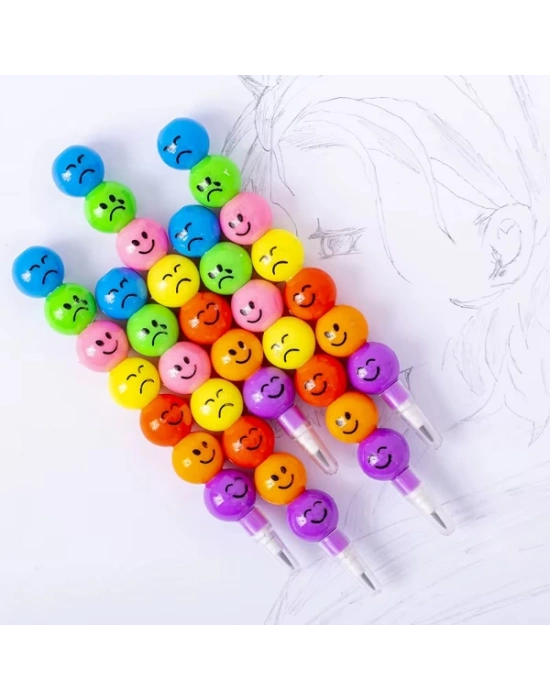 Emojili Yumurtlayan Kalem Seti 5li