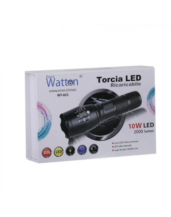 En Güçlü Şarjlı El Feneri Wt-023