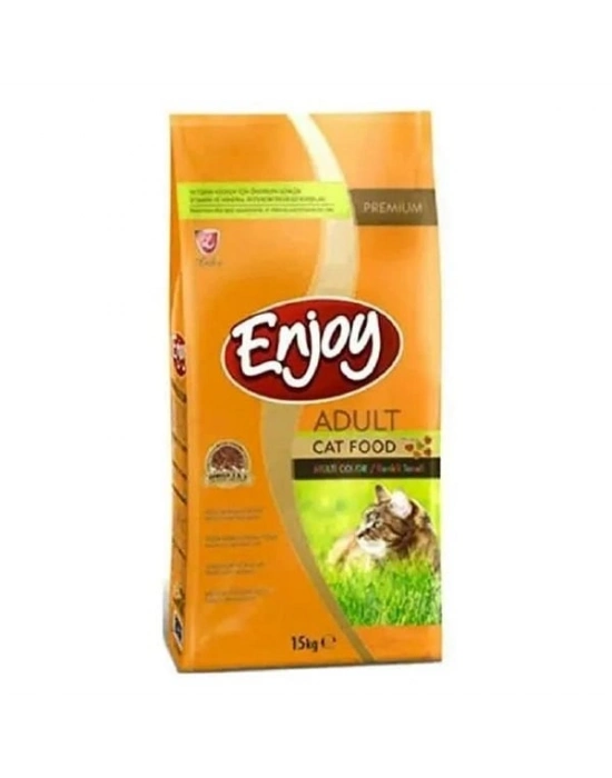 Enjoy Multi Color Tavuklu Yetişkin Kedi Maması 15 Kg
