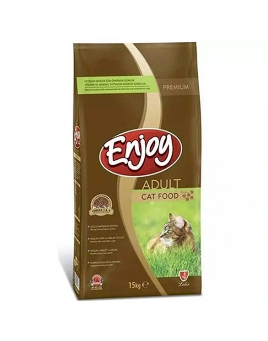 Enjoy Tavuklu Yetişkin Kedi Maması 15 Kg