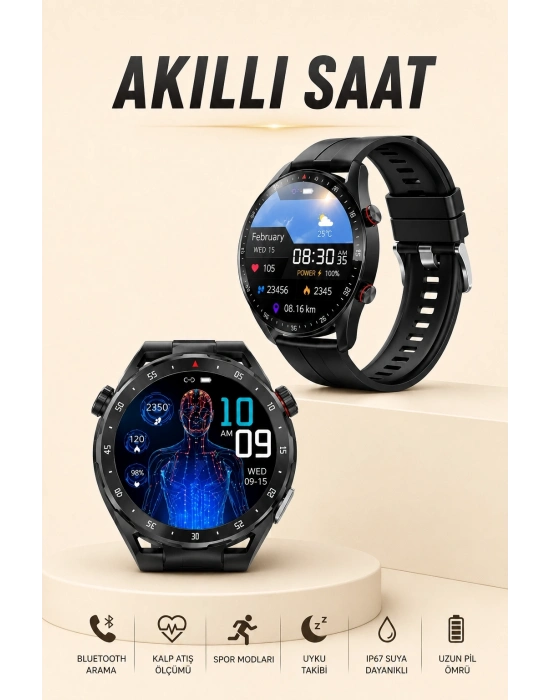 ENTEGRE GPS VE GENİŞ SPOR MODU SEÇENEKLERİYLE AKILLI SAAT