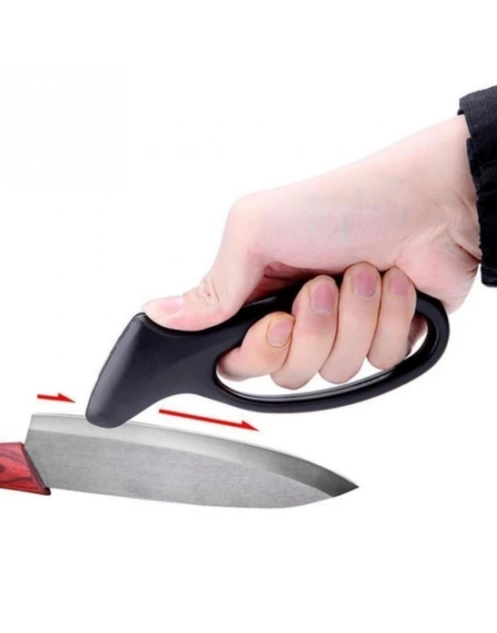 Ergonomik Paslanmaz Çelik Manuel Bıçak Bileme Aleti