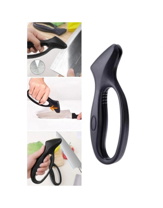 Ergonomik Paslanmaz Çelik Manuel Bıçak Bileme Aleti