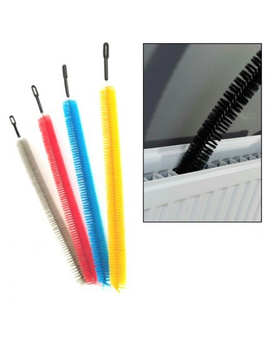 ®  Ergonomik Pratik Kolay Kalorifer Peteği Temizleme Fırçası Aleti
