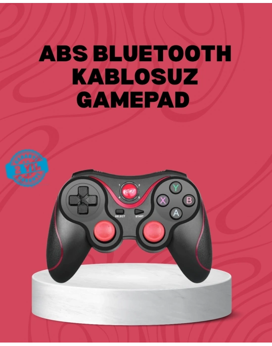 Ergonomik Tasarımlı Çok Yönlü Wireless Gamepad