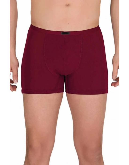 Erkek Modal Boxer Short Bordo 4488B