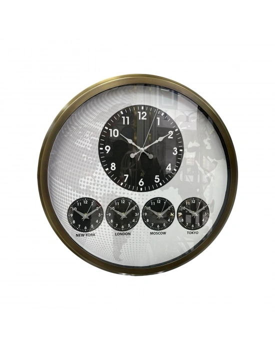 ® Eskitme 52 Cm Dünya Saati