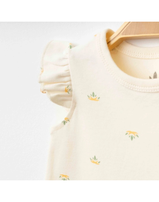 Eslenza Baby Şort Tulum 0044 Bej