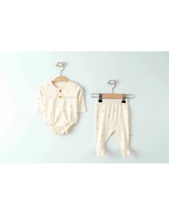 Eslenza Baby Zıbın Takım 0002 Bej