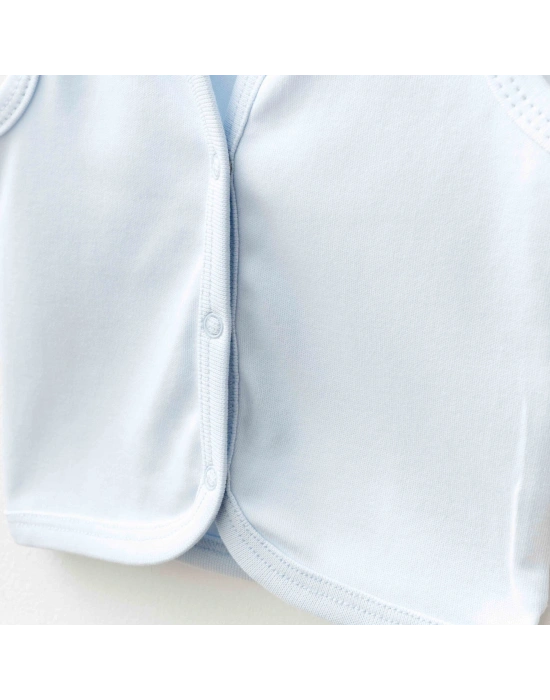 Eslenza Oganik Yelek 2088 Mavi