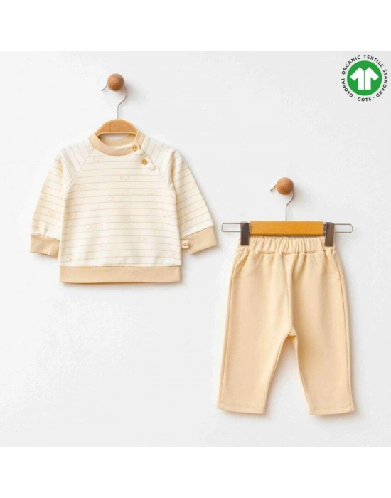 Eslenza Organik 2li Takım 2226 Krem