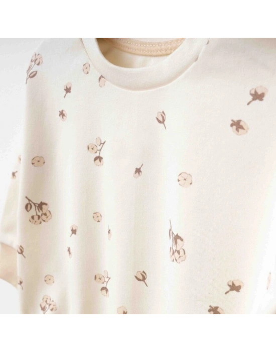 Eslenza Organik İkili Takım 2245 Ekru