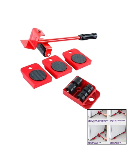 Ev Tipi Kaldıraç Eşya Mobilya Taşıma Aparatı 5pcs Taşıma Kapasite:150kg
