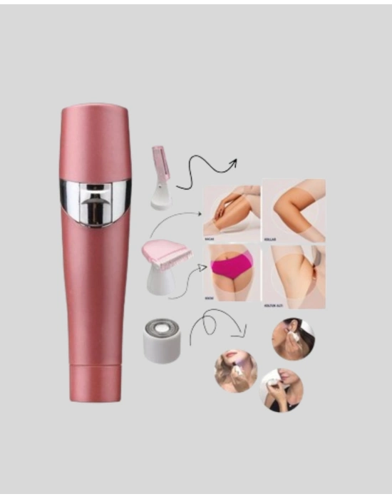 Ev Tipi Profesyonel Epilasyon Cihazı – Pembe