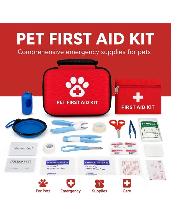 Evcil Hayvan Acil Yardım ve İhtiyaç Çantası